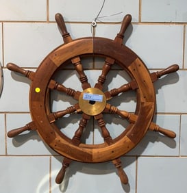 SHIP WHEEL - 32"