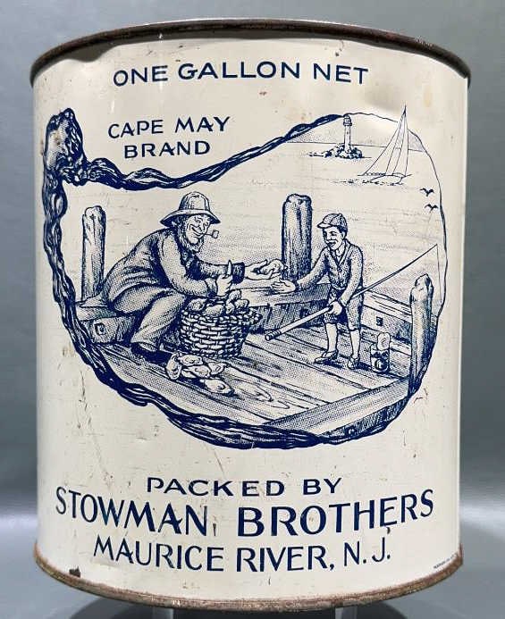 CAPTAIN JACK'S CAPE MAY BRAND OYSTER 1 GALLON CAN: 1 GALLON