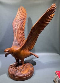 CARVED EAGLE BY W. I. TAWES