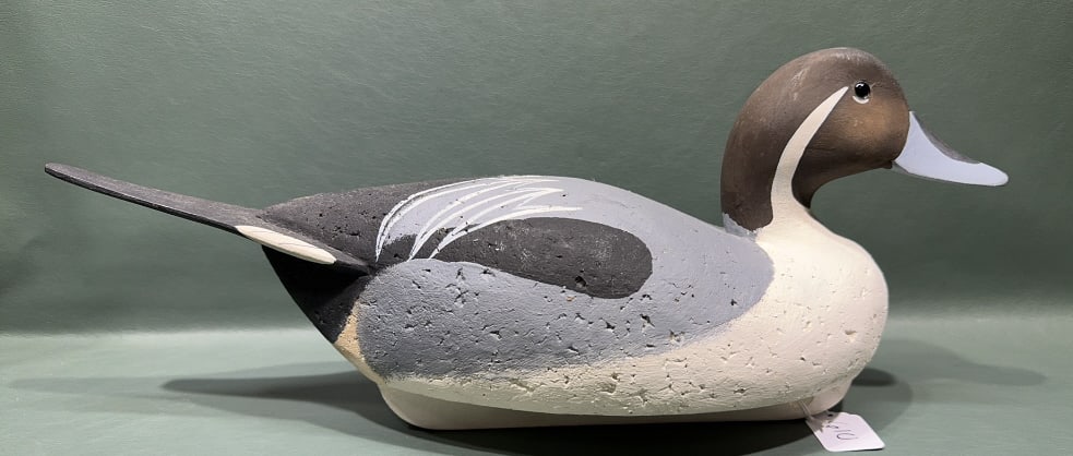 RONALD C. LABER CORK PINTAIL DRAKE: 18" LONG