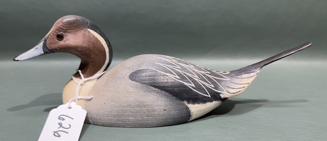 WILLIAM CRAMER MINIATURE PINTAIL DRAKE DECOY