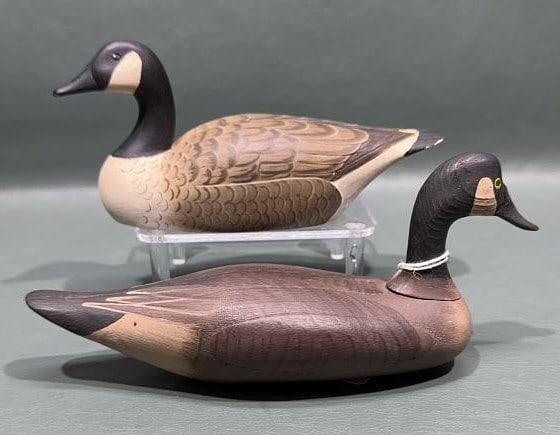 E.C. STANMIRE & BOB JOBES MINIATURE CANADA GEESE: 8" LONG