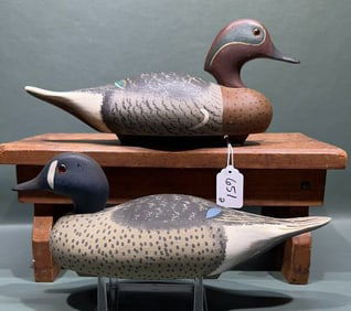 2 WILDFOWLER TEAL DECOYS