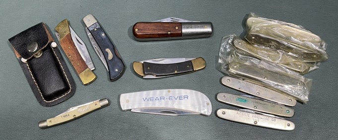 COLLECTION OF VARIOUS PEN KNIVES