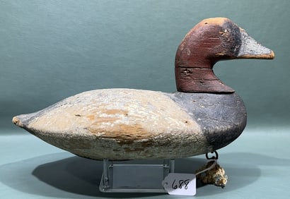 ANTIQUE UPPER BAY CANVASBACK BRANDED "SYTECH"