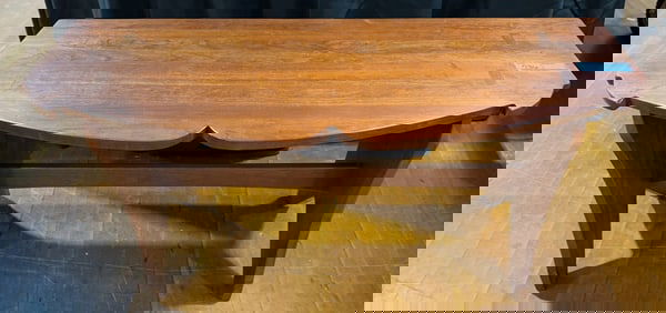 SOLID CHERRY MORTISE & TENON MADE BENCH