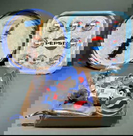 PEPSI SERVING TRAYS SERVING TRAYS, BOTTLE OPENERS,