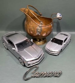 CAMARO MODEL CARS & MINI COAL BUCKET