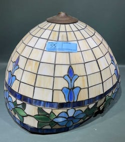 LEAD GLASS FLOOR LAMP -
