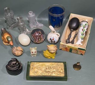 LOT OF VARIOUS ANTIQUE SMALLS