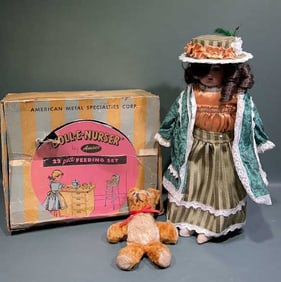 COLLECTION OF VINTAGE TOYS & DOLL