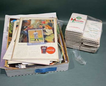 COLLECTION OF LOCAL EPHEMERA & COKE COLA