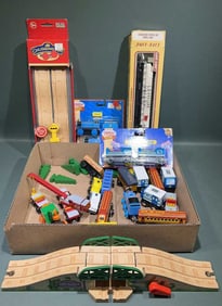 WOODEN TRAIN SET ACCESSORIES