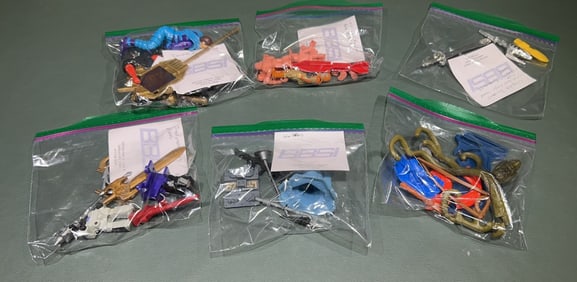 ASSORTED ACTION FIGURE ACCESSORIES