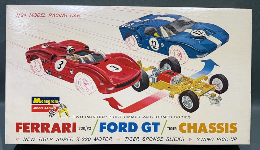 RARE "NOS" MONOGRAM 1/24 SLOT CARS/FULL CASE (1 of 17)