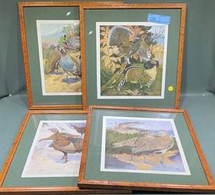 SET OF 4 DUPONT PRINTS BY LYNN BOGUE HUNT