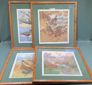 SET OF 4 DUPONT PRINTS BY LYNN BOGUE HUNT