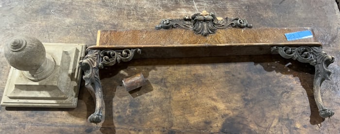 ANTIQUE CARVED ARCHITECTUAL PIECES