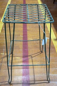 3 VINTAGE WIRE PLANT STANDS