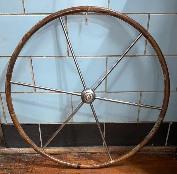 SHIP WHEEL: 35"