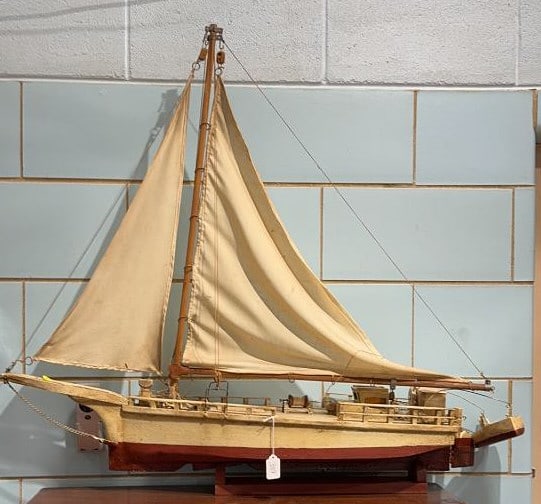 SKIPJACK WOODEN MODEL: 41" X 36"