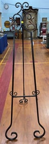 VINTAGE IRON & BRASS EASEL