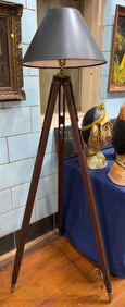 SURVEYORS TRIPOD FLOOR LAMP