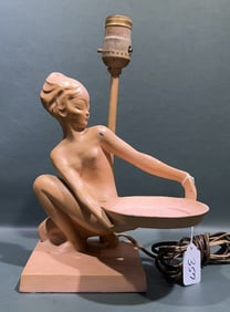 VINTAGE FRANKART NUDE LAMP