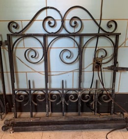 WROUGHT IRON GARDEN GATE