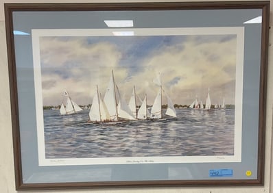 MARTHA HUDSON "SILVER SUNDAY ON THE MILES" PRINT 4