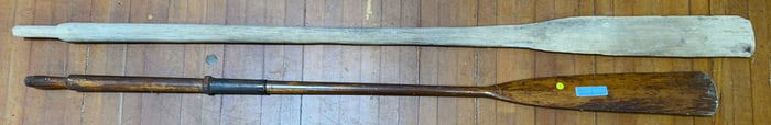 2 VINTAGE OARS