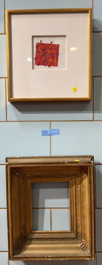 PHYLLIS WRIGHT FRAMED "FIESTA" LITHOGRAPH (1 of 4)