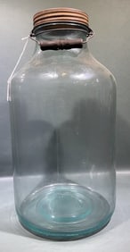 LARGE 5 GALLON ANTIQUE GLASS JAR