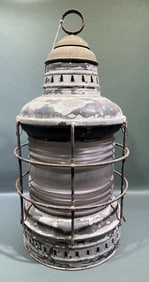 LARGE ANTIQUE PERKO SHIP LIGHT