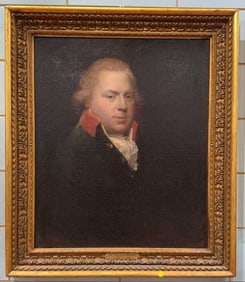 SIR WILLIAM BEECHEY EARL OF CHESTERFIELD OIL ON CA