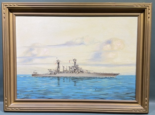 OLIVER HOUSTON OIL ON CANVAS ~ 1935 (1 of 6)