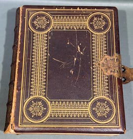 PEMBROKE SAUNDERS FAMILY BIBLE - WILLIAM HARDING P