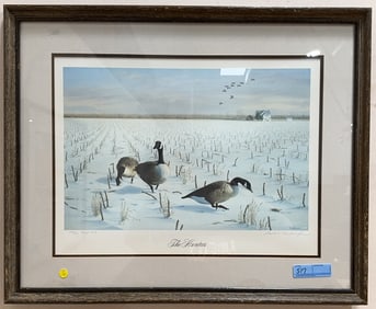 DAVID TURNBAUGH "THE HUNTERS" CANADA GOOSE PRINTS