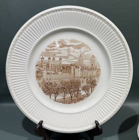 12 WEDGWOOD "OLD LONDON VIEWS" PLATES