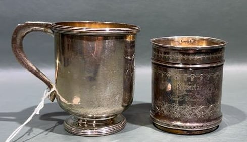 2 STERLING CUPS