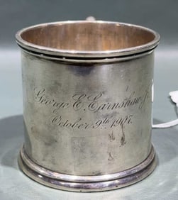 STERLING HANDLED CUP