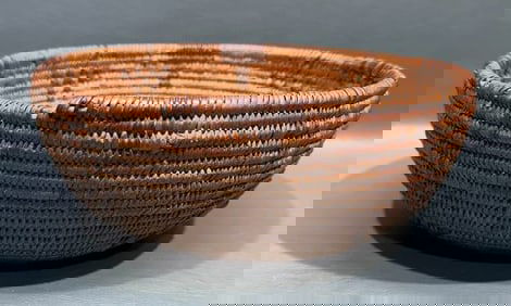 LARGE NATIVE AMERICAN "POMO" BASKET