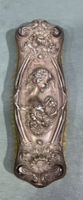 STERLING ART DECO BRUSH