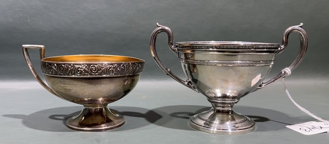 STERLING CREAMER & SUGAR