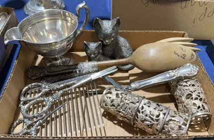 COLLECTION OF VARIOUS STERLING PIECES