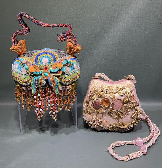 2 MARY FRANCES BEADED HANDBAGS (1 of 6)