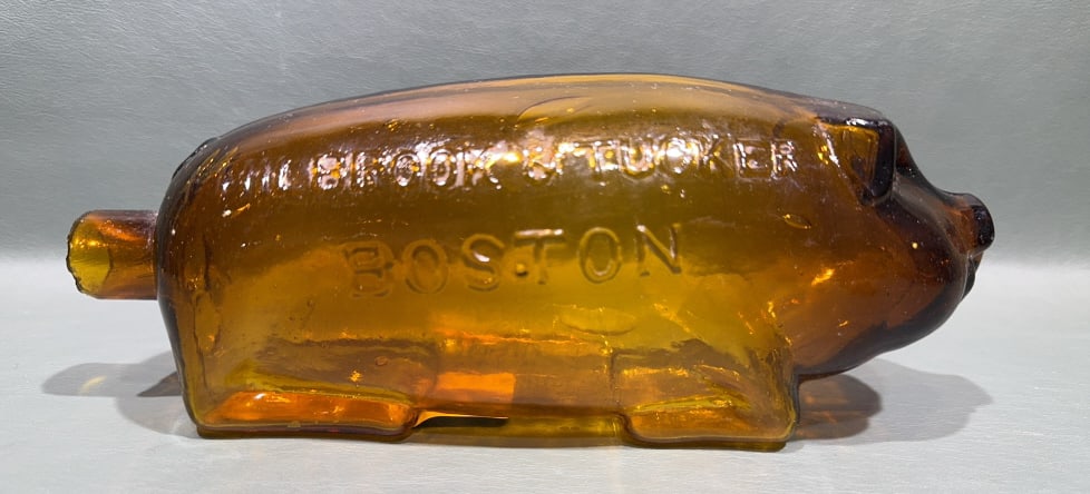 HILBROOK & TUCKER BOSTON PIG BITTERS BOTTLE (1 of 5)