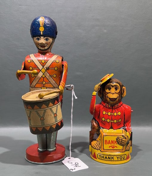 J. CHEIN DRUMMER BOY & MONKEY BANK (1 of 6)