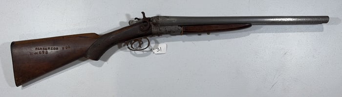 ANTIQUE STAGE COACH? GUN BRANDED PINKERTON NDA