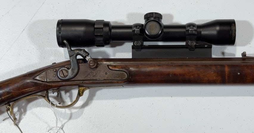 EDWARD DEREN HANDMADE TIGER MAPLE LONG RIFLE: ~